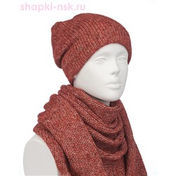 M 1153 S 1153 Комплект женский флис (колпак+косынка) (56-58)