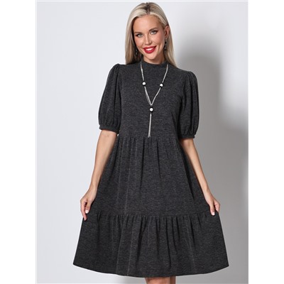 Платье Философия комфорта, графит