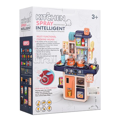 Игровой набор кухня "Время игры" цвет красный, в коробке