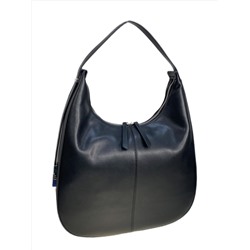 Женская сумка из натуральной кожи, цвет  черный