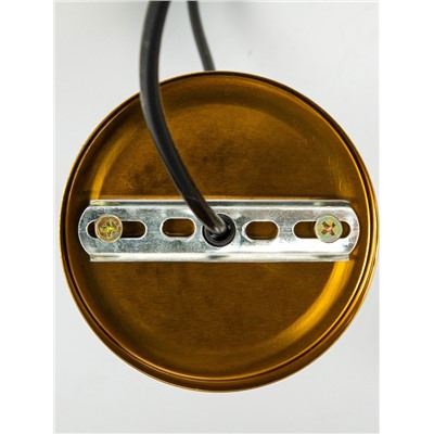 Светильник Melanie 1×40 Вт Е27 латунь 23×23×25 см