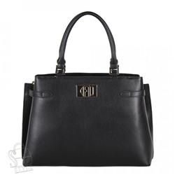 Сумка женская кожаная 1248TH black Polina&Eiterou
