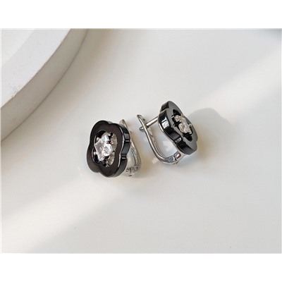 Серьги с керамикой