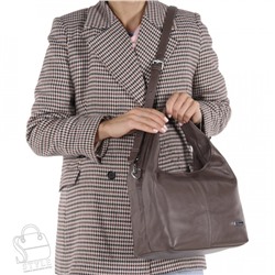 Сумка женская кожаная 970332 khaki Velina Fabbiano-Safena