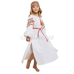 Костюм "Купава" платье-рубашка детская размер 128-64