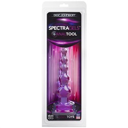 Фиолетовая анальная ёлочка SpectraGels Purple Anal Tool - 17,5 см.