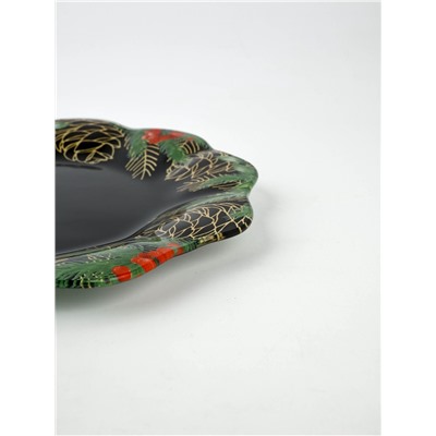 Тарелка плоская новогодняя «Зимние истории», d=23 см