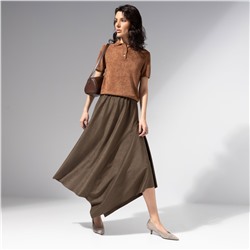 Юбка из мягкой экозамши, Грация рассвета