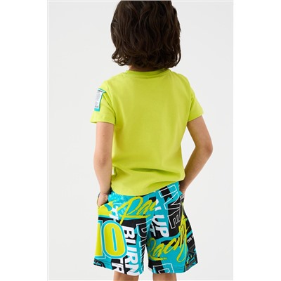 Комплект трикотажный для мальчиков: фуфайка (футболка), шорты PLAYTODAY, 1239629