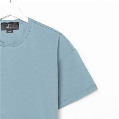 Футболка женская MIST basic, 50-52, серо-голубой
