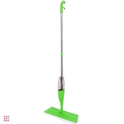 Швабра спрей в упаковке, насадка на липучке  микрофибра