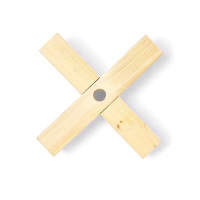 Подставка для ёлки, d=35 мм, дерево, Greengo