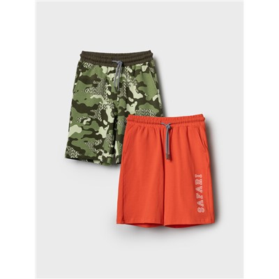 Шорты трикотажные для мальчиков, 2 шт в комплекте