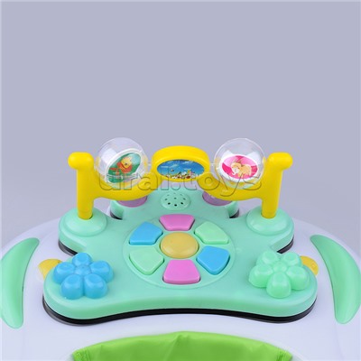 Ходунки "Цветок" (мятный-белый) в пакете