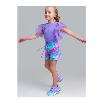 Фуфайка трикотажная для девочек (футболка) PLAYTODAY, 1122507