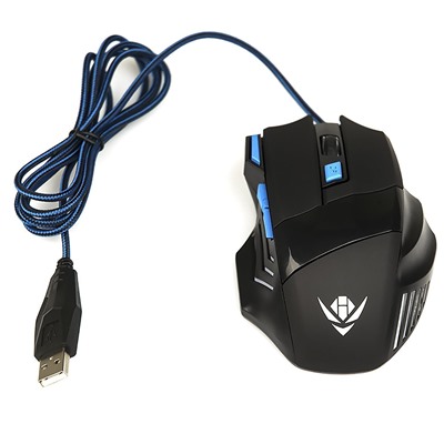 Мышь оптическая Nakatomi Gaming mouse MOG-21U (black) игровая