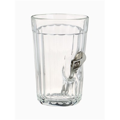 Стакан непробиваемый «Разводной ключ», граненый, 250 мл