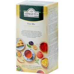 AHMAD TEA. Flavoured Collection. Fruit mix карт.пачка, 24 пак.