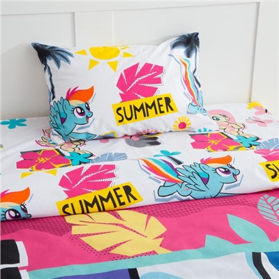 Постельное бельё 1.5-спальное «Этель» Candy clash, поплин