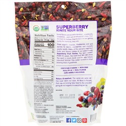Made in Nature, Органический продукт, Fruit Fusion, Superberry Supersnacks, 340 г
