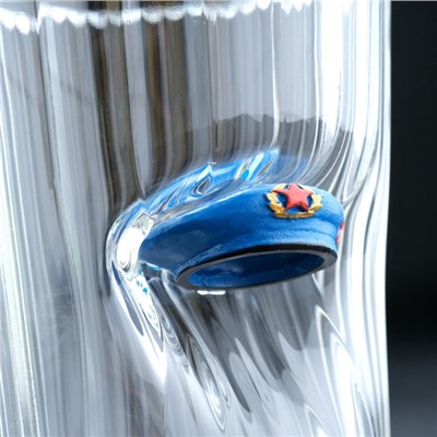 Стакан гранёный непробиваемый «ВДВ», 250 мл