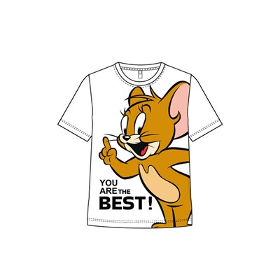 Фуфайка трикотажная для девочек (футболка)