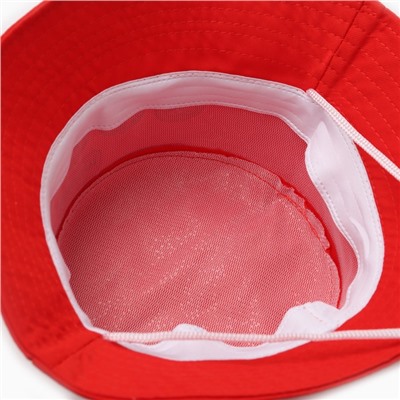 Панама детская MINAKU «Весёлая компания», размер 52, красная