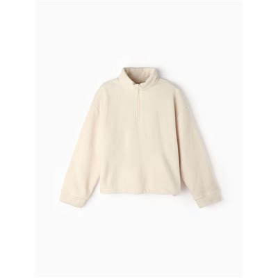 Костюм женский (анорак, брюки) MINAKU: Fleece Soft, размер 42, бежевый