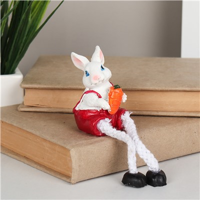 Фигурка Кролик висячие ножки 13 см / 1126 /уп 4/240/