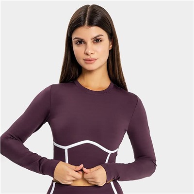 Рашгард женский Mark Formelle, сливовый, размер 44 (S)