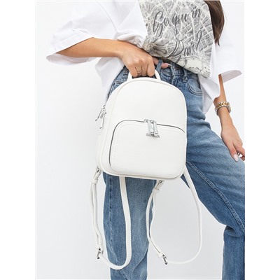 Рюкзак 670100 white Velina Fabbiana-Safenta