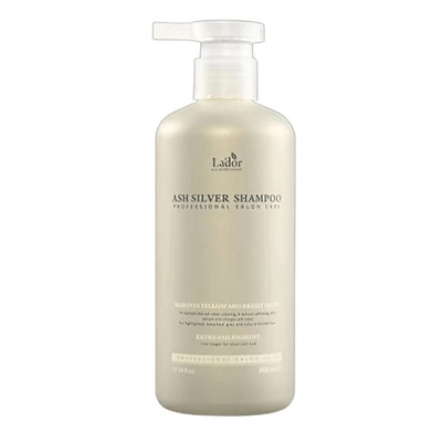 Lador Шампунь для обесцвеченных волос для холодного оттенка 300 мл Ash Silver Shampoo