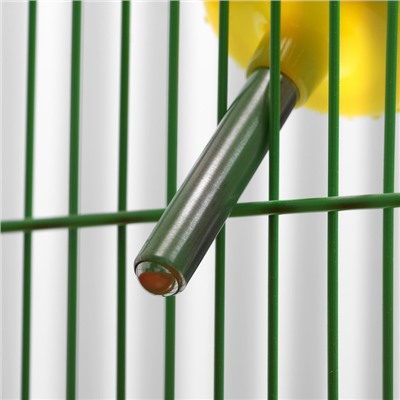 Поилка для грызунов, 500 мл, 20.5×5 см, жёлтая