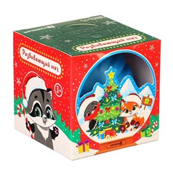 Развивающий тактильный мячик «Снежный шар», Крошка Я