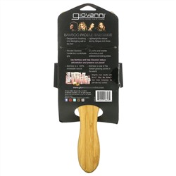 Giovanni, Bamboo Paddle Hairbrush, 1 Brush