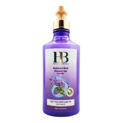 HB (Health & Beauty) Увлажняющий гель для душа лаванда, 780 мл 21616