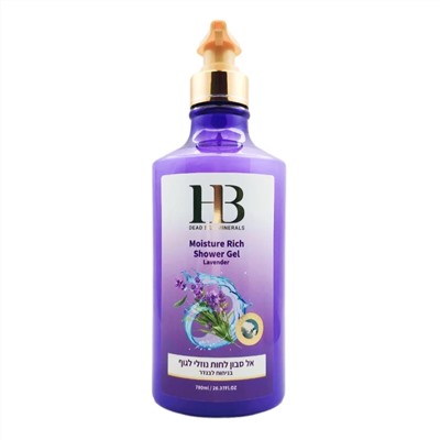 HB (Health & Beauty) Увлажняющий гель для душа лаванда, 780 мл 21616