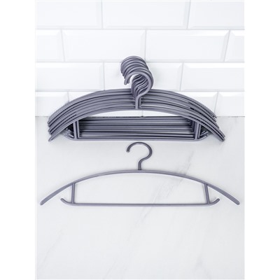 Вешалка для одежды 10 штук набор / DS-21 /уп 40/