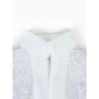 Карнавальный костюм новогодний «Снегурочка Купеческая», платье, шуба, шапка с кокошником, размер 164-50