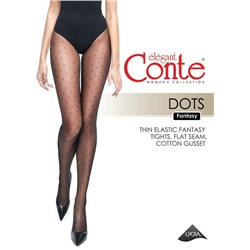 Колготки женские CONTE Колготки в горошек DOTS