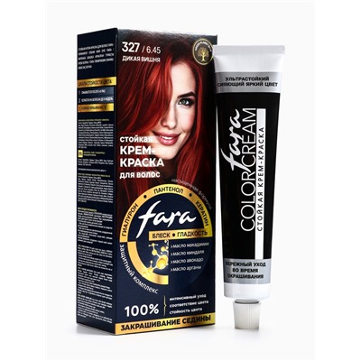 Краска для волос FARA NC тон 327/6.45 - Дикая вишня, 116 г