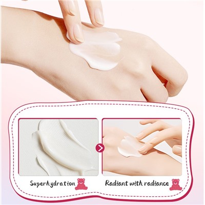 Крем для рук парфюмированный Жасмин-Лимон Медвежонок Sadoer, 55 гр.