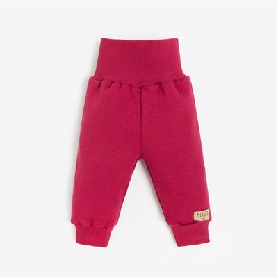 Штаны детские MINAKU, рост 62-68 см, фуксия