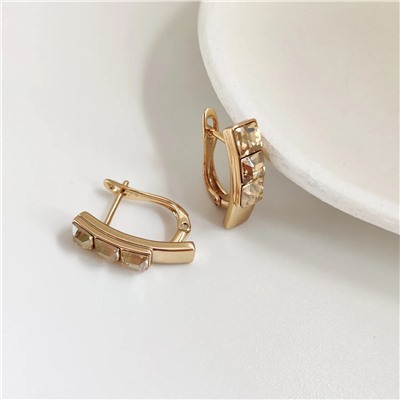 Серьги с кристаллами Swarovski