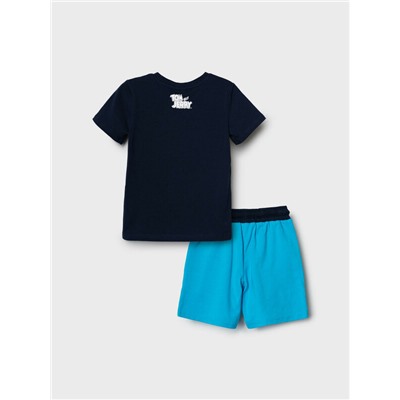 Комплект трикотажный для мальчиков: фуфайка (футболка), шорты