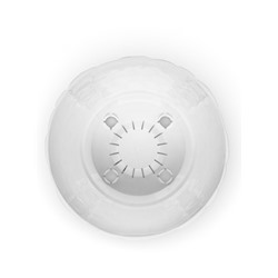 Горшок для цветов с поддоном IDEA «Камни», 4.8 л, пластик, белый