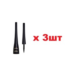 JEANMISHEL Подводка для глаз Long Lasting Black Matte 4мл 3шт