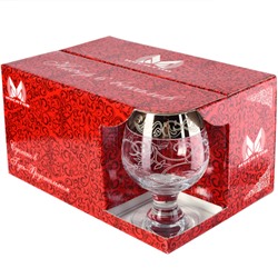 MS483-04 Набор 6-ти фужеров д/коньяка "Шарм" (х4)