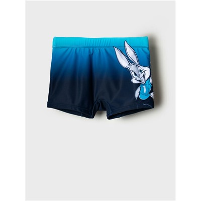 Плавки-шорты трикотажные для мальчиков, средней длины