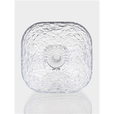 Фруктовница, 20.4×14 см, на ножке, стекло, прозрачная